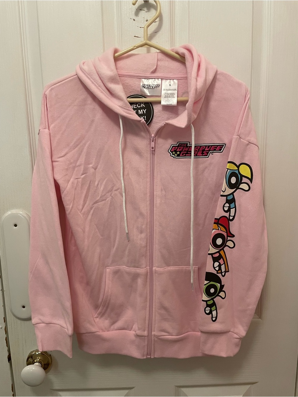 Powerpuff Girls pink hoodie - NWT